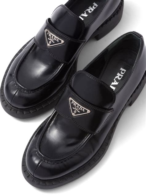 prada loafers shoes sale|farfetch prada loafers.